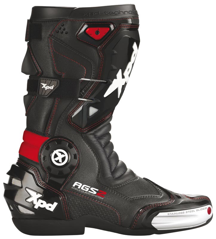 Image of XPD XP7-R Bottes de moto Noir Rouge 40