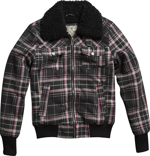 FOX GIRLS Charlene Veste Noir Pourpre XS