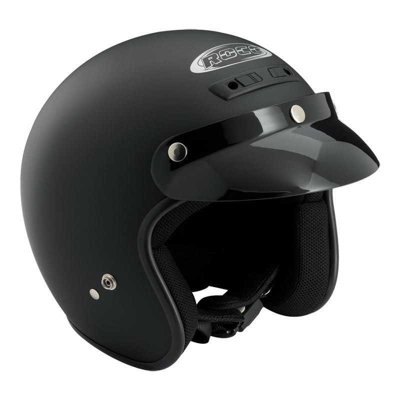 Rocc Classic Casque jet Noir XS