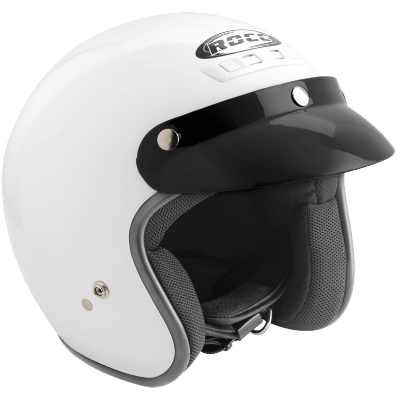 Rocc Classic Casque jet Blanc XL