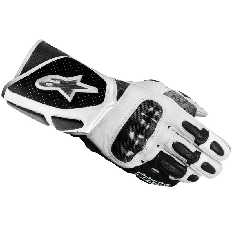 Alpinestars Stella SP-2 Mesdames les gants de moto Noir Blanc XS