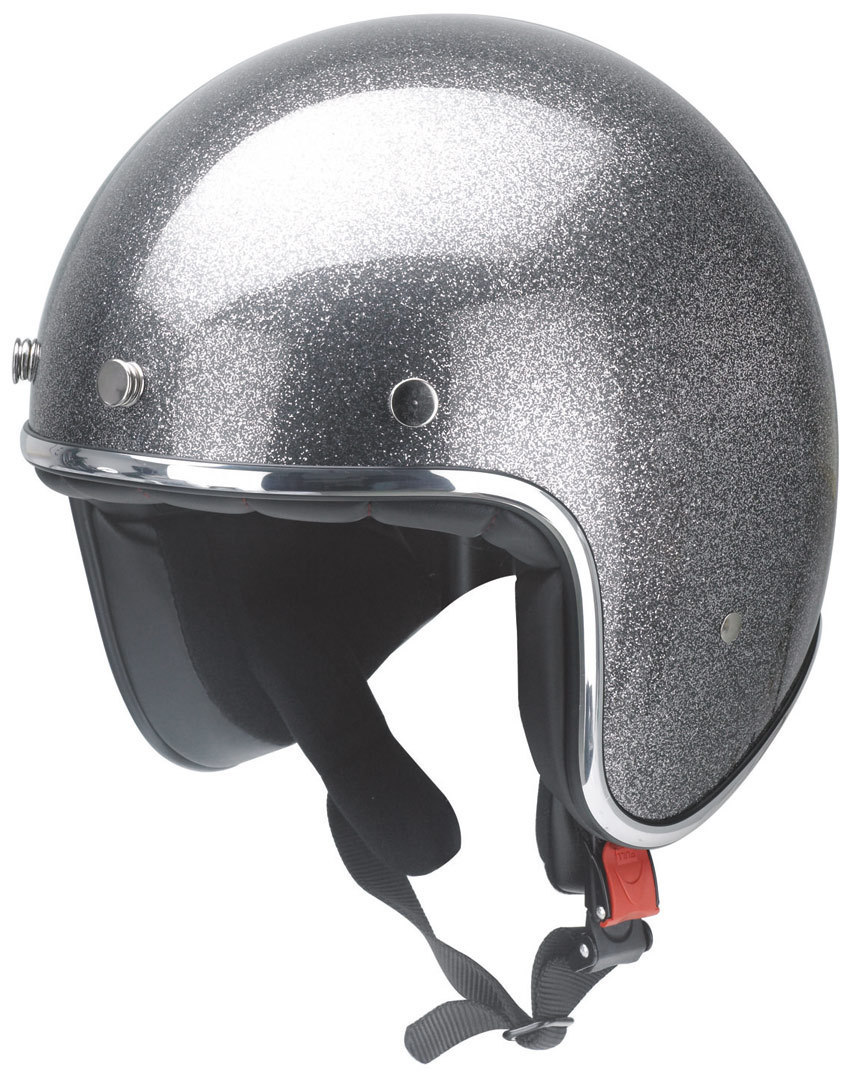 Redbike RB-765 Metal Flake Casque jet Gris XS