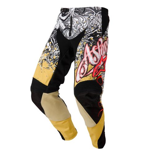 Alpinestars Charger Motorcross Broek 2013 Zwart Wit Oranje 28 alpinestars kopen in de aanbieding