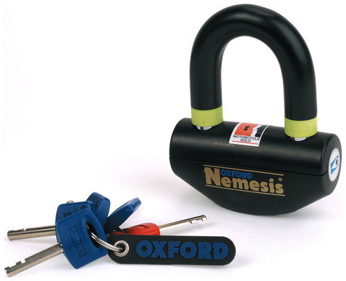 Oxford Nemesis Disc Lock Zwart Een Maat oxford kopen in de aanbieding