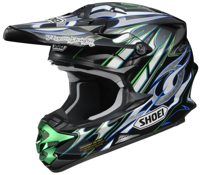 Shoei VFX-W K-DUB 3 TC-10 Casque de motocross S
