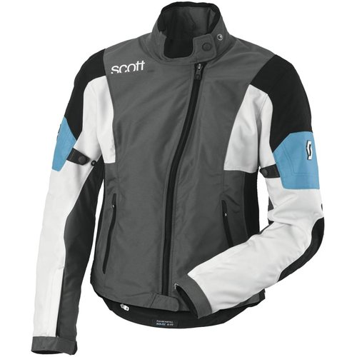 Scott Ws Technit Tp Dames Textiel Jas Grijs Blauw 38 scott kopen in de aanbieding