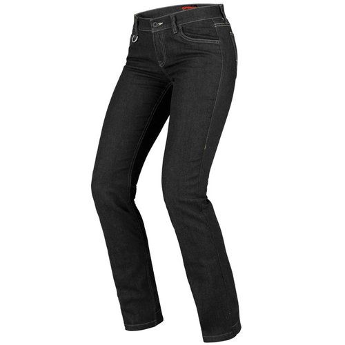Spidi Glorious Jeans Broek Voor Dames Zwart 31 spidi kopen in de aanbieding