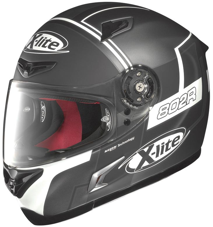 X-Lite X-802 R Rush Casque Noir Gris S