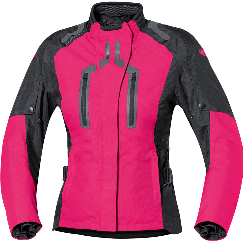 Held Xenna Veste textile pour dames Noir Rose XS