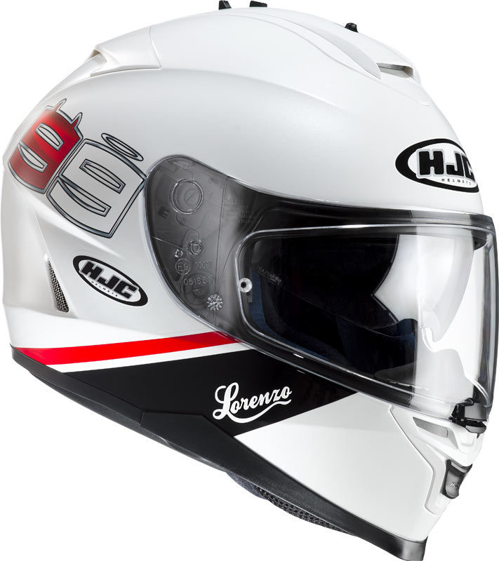 HJC IS-17 Lorenzo Casque Blanc XS