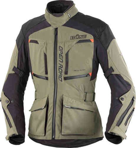Buse Open Road Evo Dames Motorfiets Textiel Jas Zwart Groen 46 buse kopen in de aanbieding Buse Open Road Evo Dames Motorfiets Textiel Jas Zwart Groen 46 buse kopen in de aanbieding