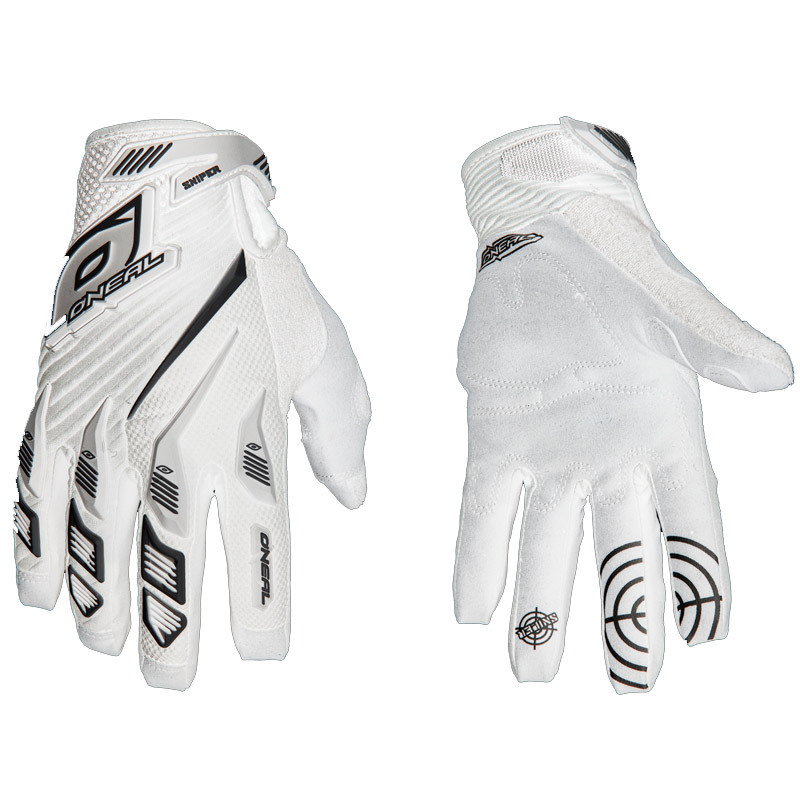 O´Neal Sniper Elite Gloves 2018 Gants de 2018 Blanc S