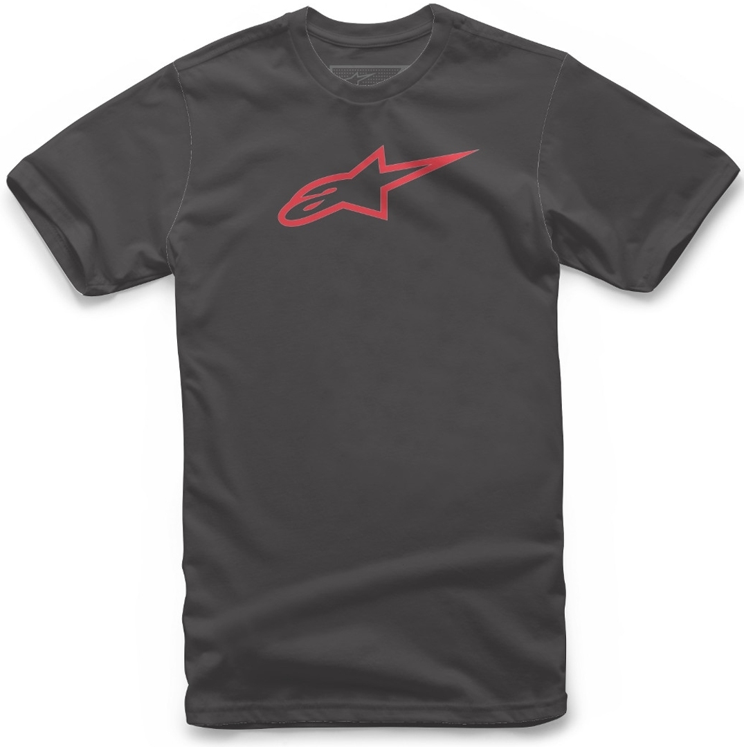 Image of Alpinestars Ageless Classic T-Shirt Noir Rouge 2XL