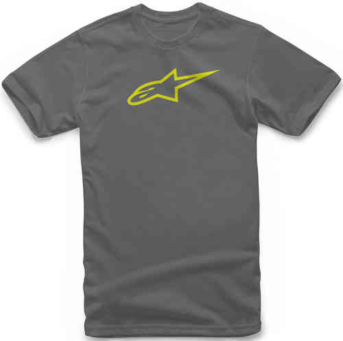 Alpinestars Ageless Classic T-shirt Gris Amarillo 2XL