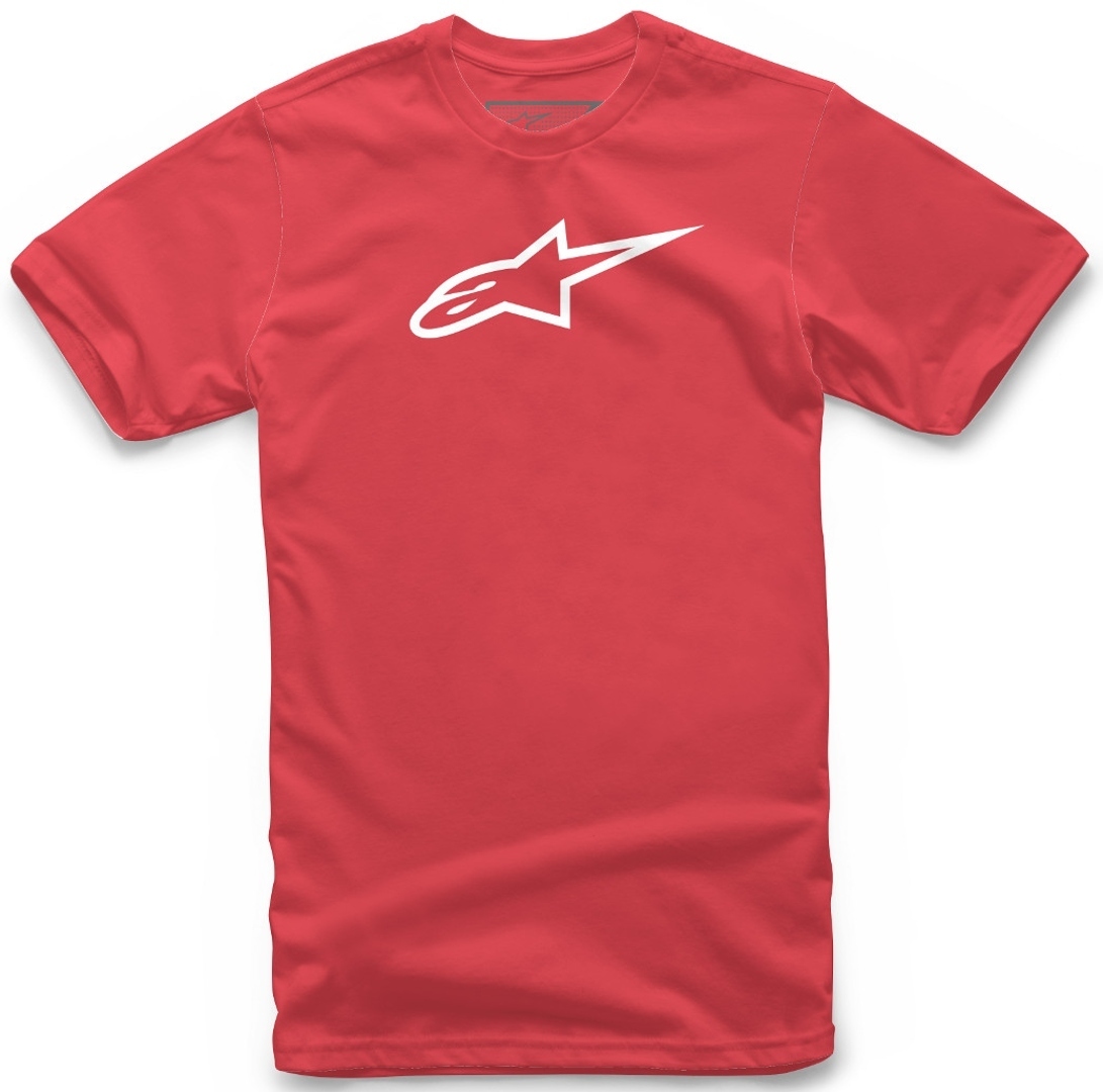 Image of Alpinestars Ageless Classic T-Shirt Blanc Rouge 2XL