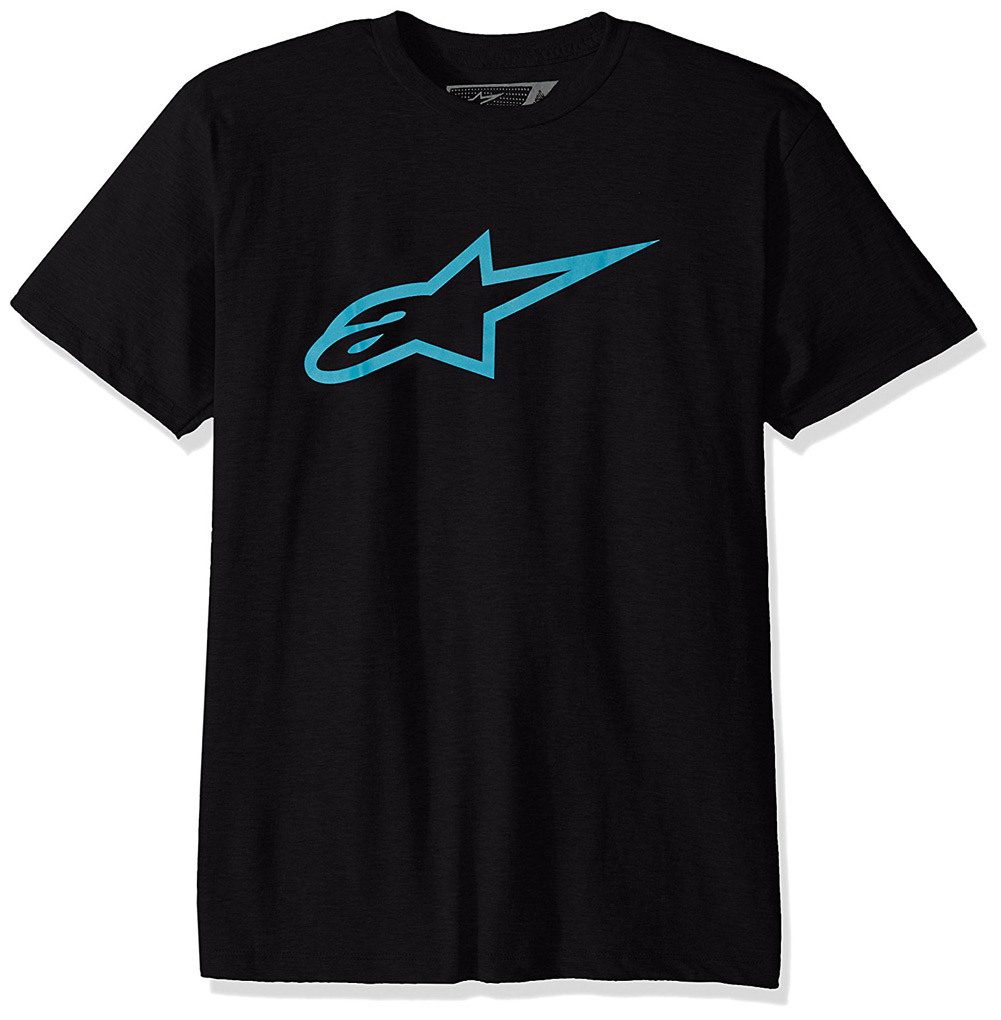 Image of Alpinestars Ageless Classic T-Shirt Noir Bleu L
