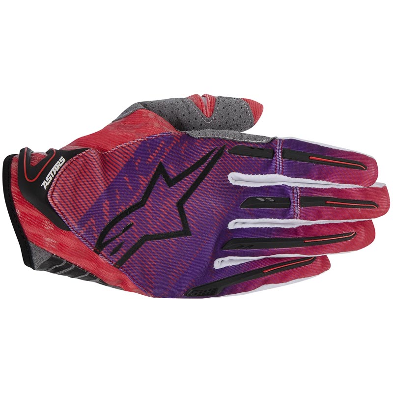 Alpinestars Charger Gants motocross 2014 Rouge XL