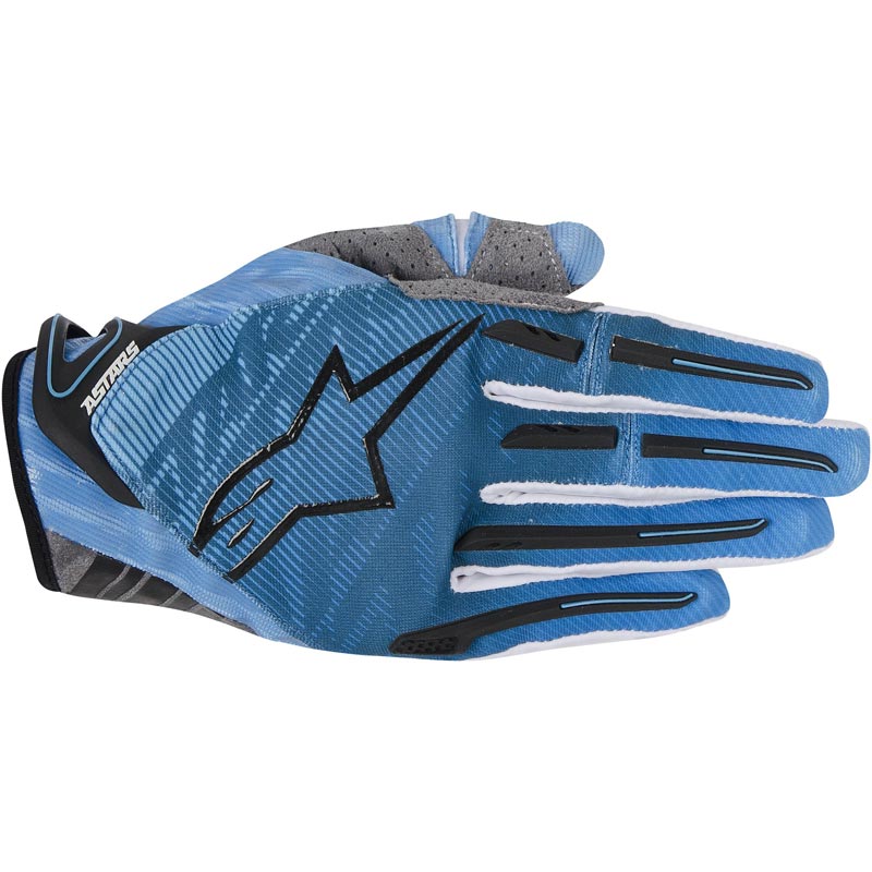Alpinestars Charger Gants motocross 2014 Bleu XL