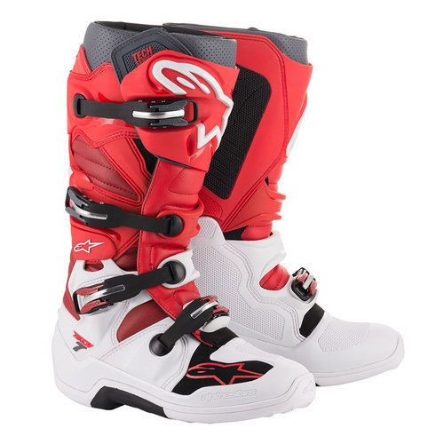 Alpinestars Tech 7 Boot Motocross Boots Wit Rood 44 45 alpinestars kopen in de aanbieding Alpinestars Tech 7 Boot Motocross Boots Wit Rood 44 45 alpinestars kopen in de aanbieding