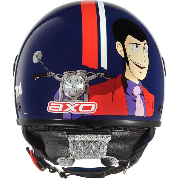 AXO Subway Lupin III B00 Casque jet Rouge Bleu XS