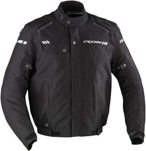 Ixon Shiroki Hp Motorfiets Textiel Jas Zwart Xl ixon kopen in de aanbieding