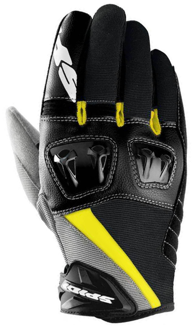 Spidi Flash-R Tex Gants Noir Jaune 3XL