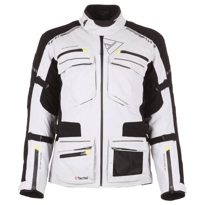 Modeka Tacoma Veste textile Gris XS