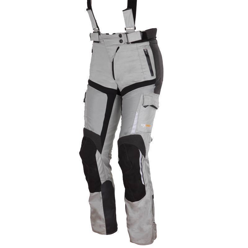 Image of Modeka AFT Pantalons Textile Mesdames Noir Gris 36