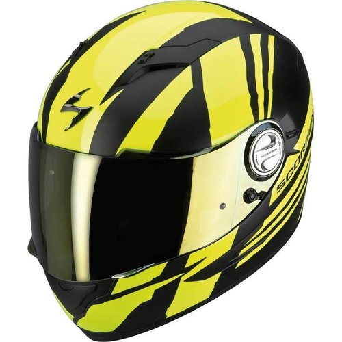 Scorpion Exo 500 Air Thunder Helm Zwart Geel scorpion kopen in de aanbieding Scorpion Exo 500 Air Thunder Helm Zwart Geel scorpion kopen in de aanbieding