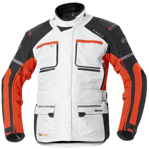 Held Carese Ii Textiel Jas Grijs Oranje 4Xl held kopen in de aanbieding Held Carese Ii Textiel Jas Grijs Oranje 4Xl held kopen in de aanbieding