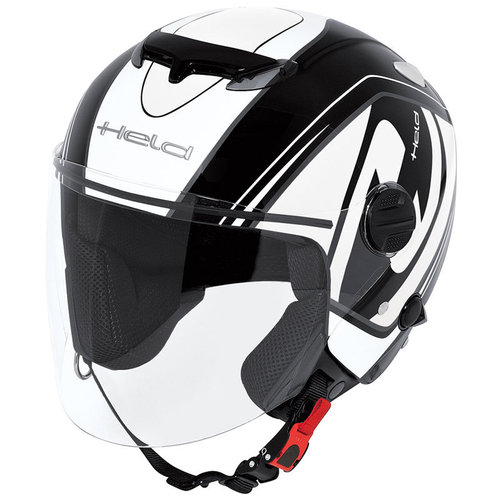 Held Top Spot Jet Helm Zwart Wit Xs held kopen in de aanbieding