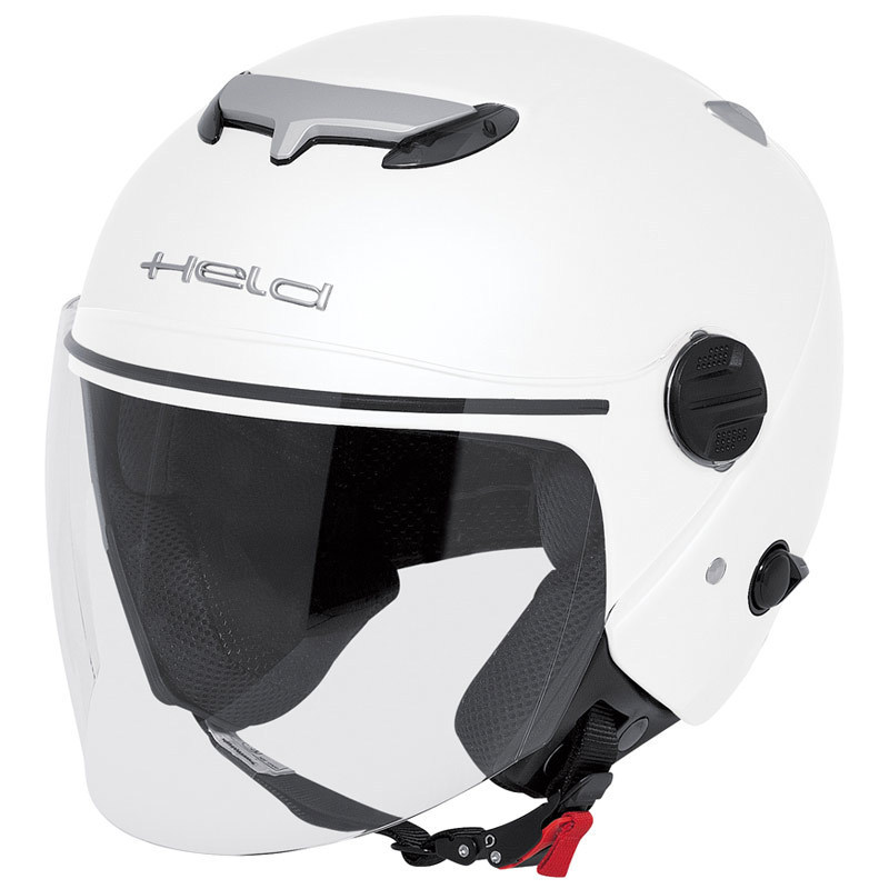 Held Top Spot Casque jet Blanc L