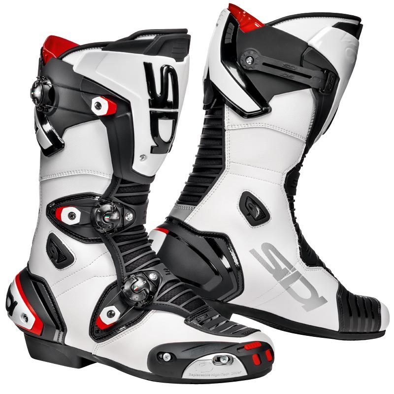 Sidi Mag-1 Motorcycle Boots Bottes de moto Noir Blanc 39