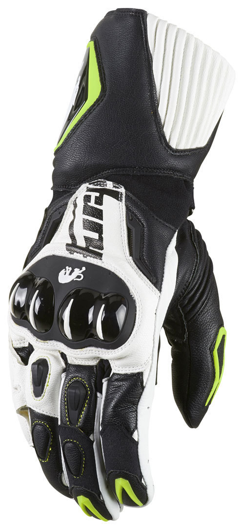 Furygan Fit-R Gants de moto Noir Blanc Jaune 3XL