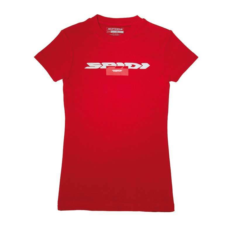 Spidi Flash T-Shirt dames Rouge M