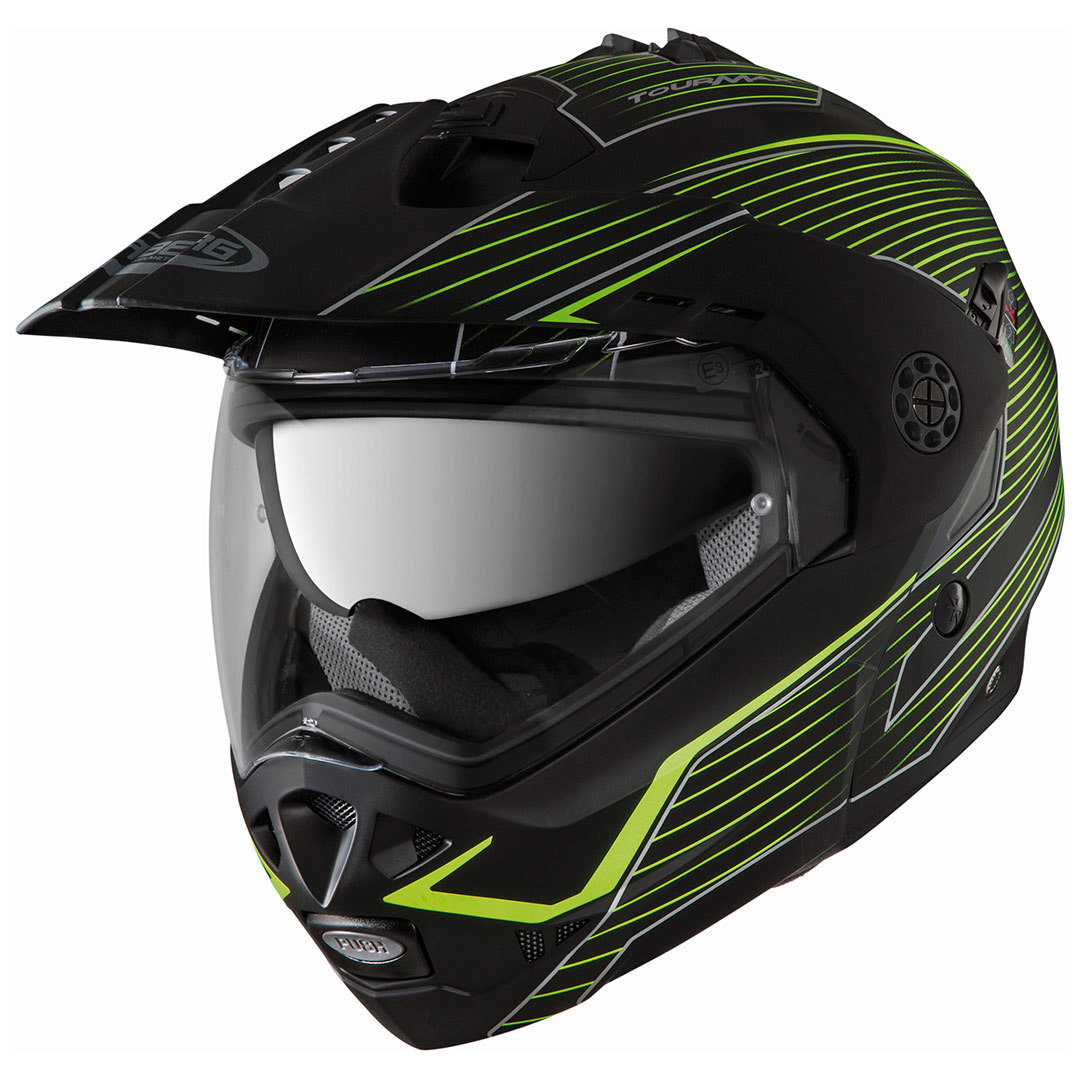 Caberg Tourmax Sonic Casque modulable Enduro Noir Jaune XS