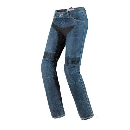 Spidi Furious Denim Dames Motorfiets Jeans Blauw 29 spidi kopen in de aanbieding