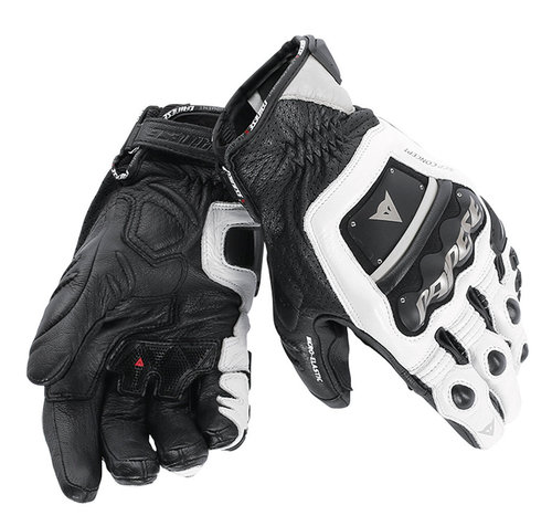 Dainese 4 Stroke Evo Motorfiets Handschoenen Zwart Wit 3Xl dainese kopen in de aanbieding