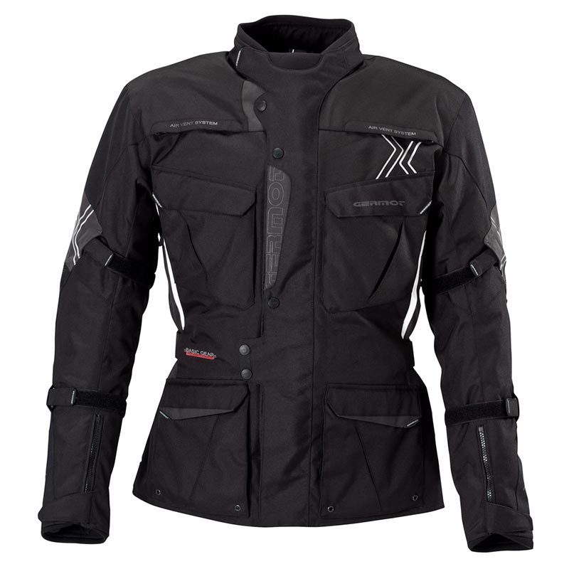 Germot Juke Veste Textile moto Noir Gris 3XL