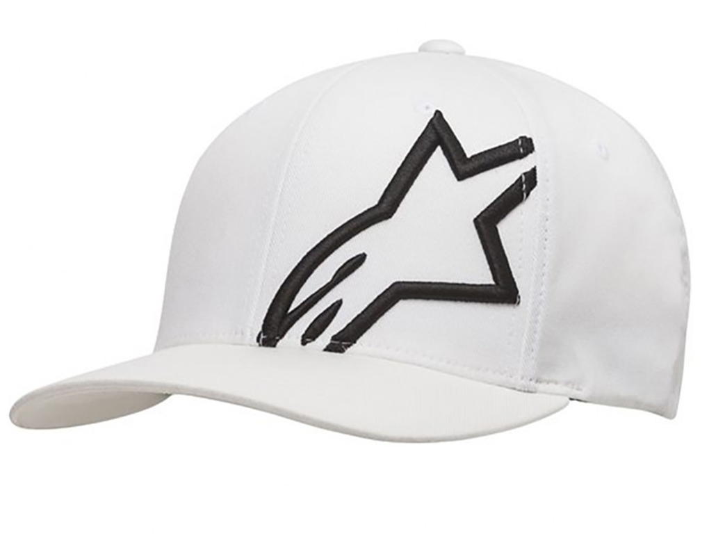 Alpinestars Corp Shift 2 Flexfit Cap Noir Blanc S M