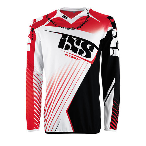 Ixs Atmore Motorcross Jersey Zwart Wit Rood Xl ixs kopen in de aanbieding