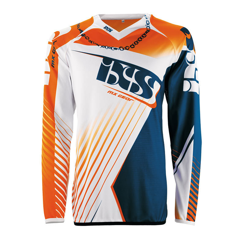 IXS Atmore Maillot de motocross Bleu Orange 2XL