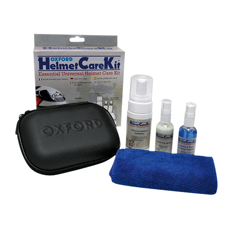 Oxford Kit de soins casque Noir unique taille