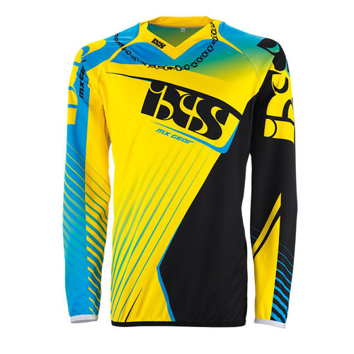 Ixs Gravity Kinderen Jersey Blauw Geel 2Xs 128 ixs kopen in de aanbieding
