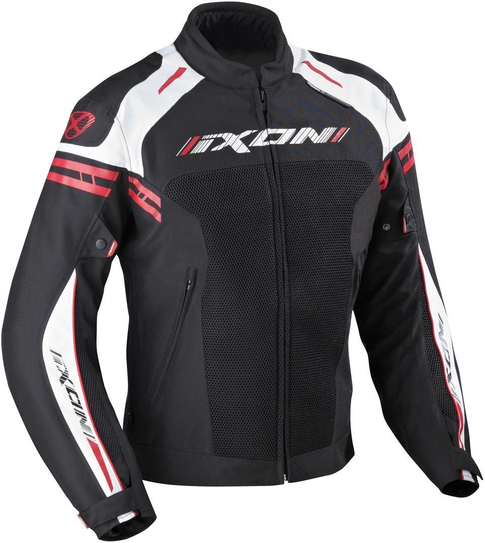 Ixon Missile HP Veste textile Noir Blanc Rouge 2XL