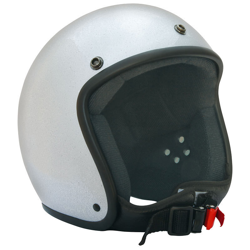 Image of Bores Bogo III Jet Helmet Casque Jet Argent 2XS