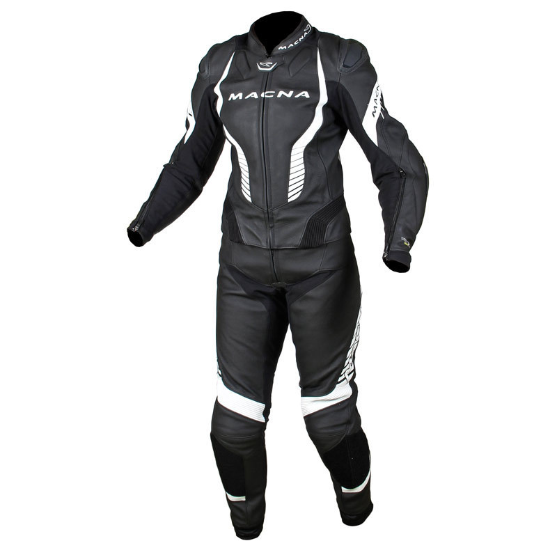 Macna Flash Combinaison de cuir pour dames deux pièces Noir 38