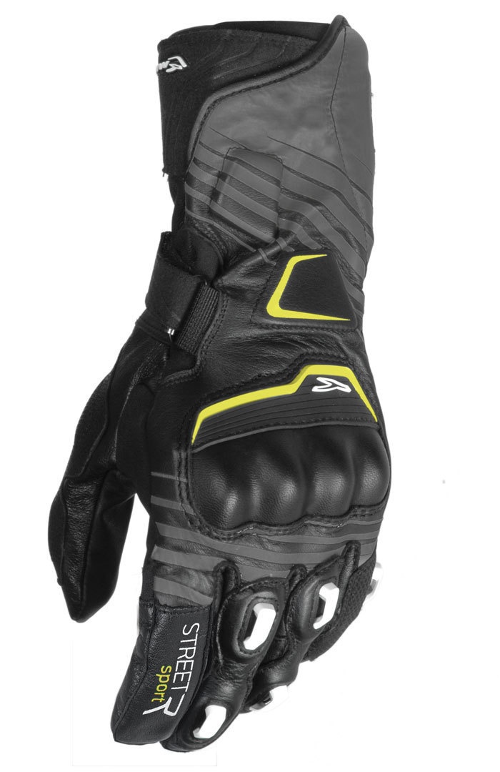Macna Street R Gants de moto Noir Jaune S
