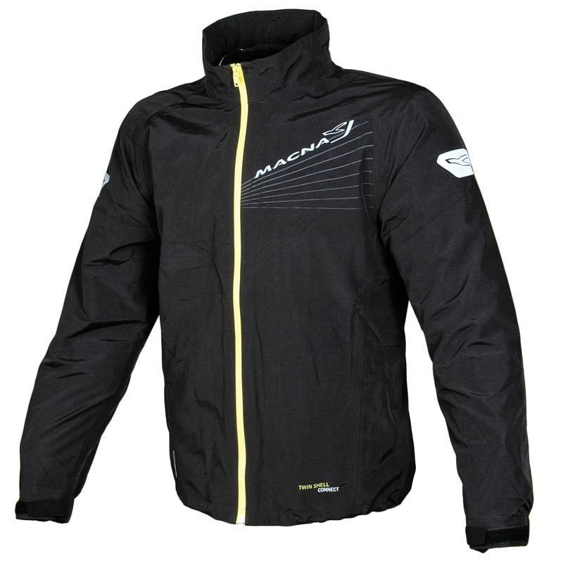 Macna Flight Veste de pluie Noir M