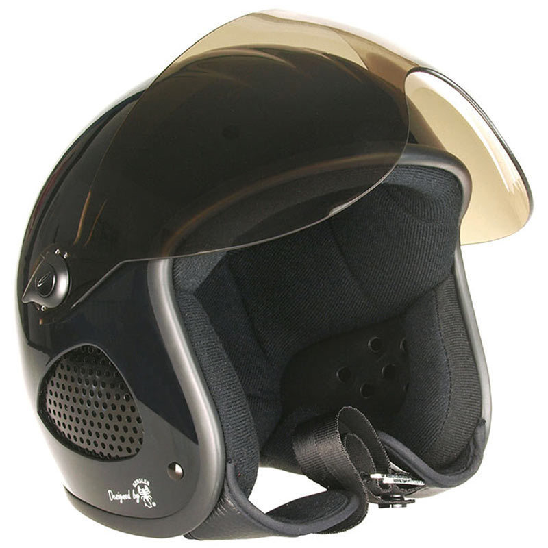 Image of Bores Slight II Jet Helmet Black Casque de jet noir Noir 3XL